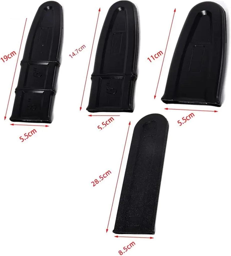 4inch 6 Inch 8 Inch 10 Inch Lithium Chainsaw Guide Plate Sleeve For One Handed Handsaw Chain Guide Cover Garden