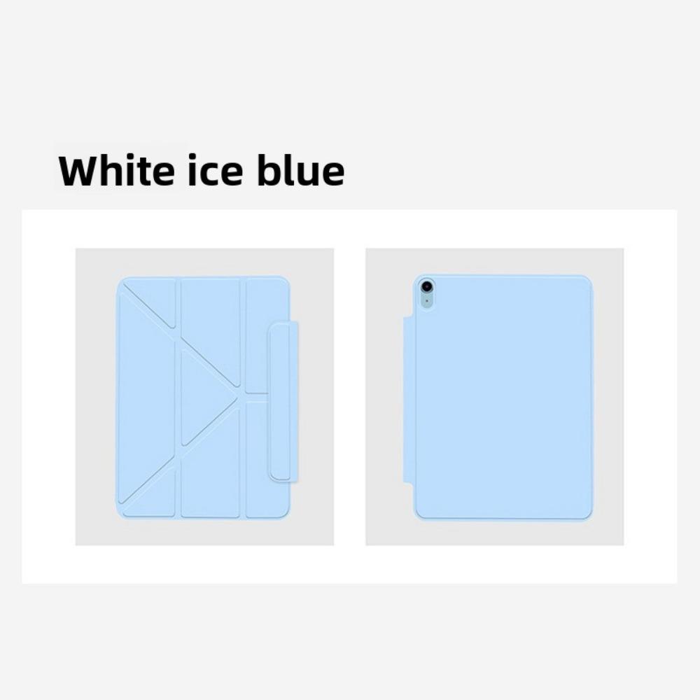 For iPad Pro Magnetic Leather Case Y Fold Dual Stand for Air 4 5 6 7 10 11 12.9 13 Slim Cover