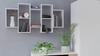 Bilbao 7.0 Wall-Mounted Shelves, Matte White