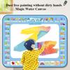 Magical Water Canvas Children's Learning Blanket Water Writing Cloth Repeated Graffiti Water Painting Blanket Large Watercolor Graffiti Pad