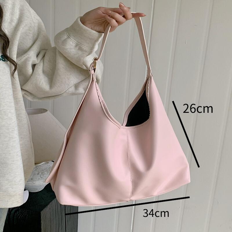 New Large Capacity Shoulder Bags Fashionable Handbags Casual Women's High Quality Large Capacity Portable Underarm Bag