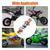 Motorcycle Shock Absorbers with 400lb Damping Spring High Load Capacity Shock Damper Improve Your Riding Experience