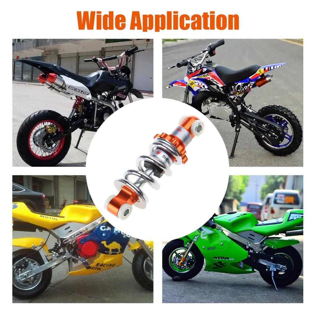 Motorcycle Shock Absorbers with 400lb Damping Spring High Load Capacity Shock Damper Improve Your Riding Experience