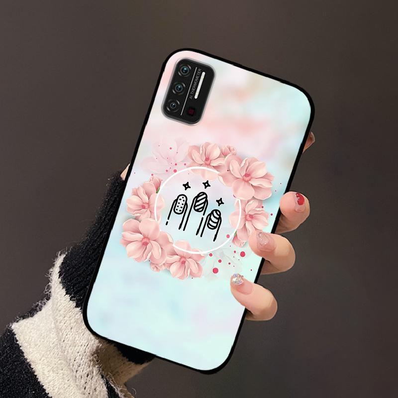 For Umidigi A7s Case Silicone Soft TPU Fashion Cartoon Color Painted Phone Cover Coque For UMIDIGI A7S Shockproof Fundas Capa