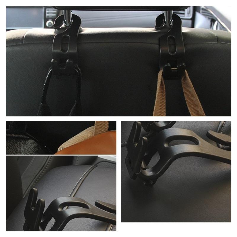 Nápady na skládací úložné prostory Hák do auta 10kg Nosný hák na zadní sedadlo auta Doplňky interiéru auta