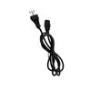 Italy 3-Pin Double-Head Figure-8 Power Cord (0.75/1.0/1.5mm²) for Computers