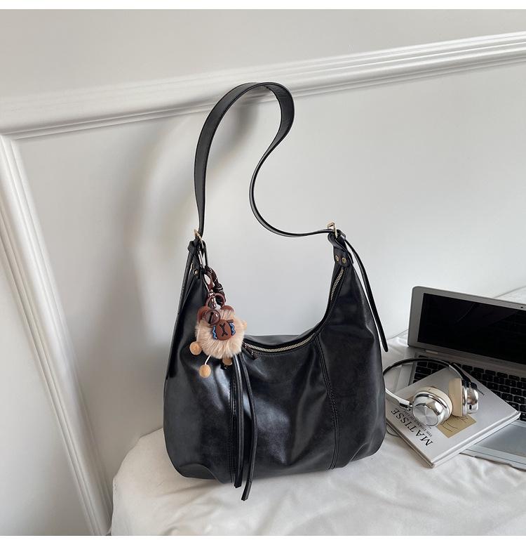 Large-capacity Bag, Crossbody Bag, Single-shoulder Bag, Fashionable and High-end Commuter Underarm Bag