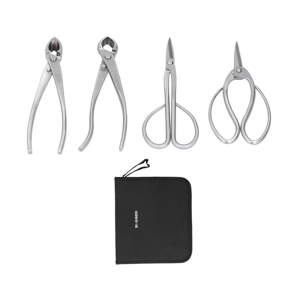 Bonsai Tool Set Stainless Steel Knob Cutter Pruning Shears Bonsai Scissors Gardening Tools Kit