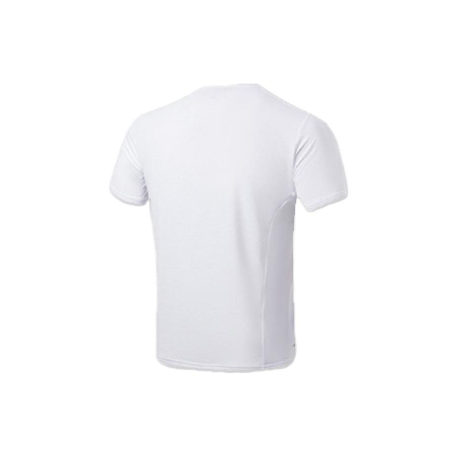 Li Ning Running Series Logo Graphic Crew Neck Short Sleeve T-Shirt Men Tops ATST073-4