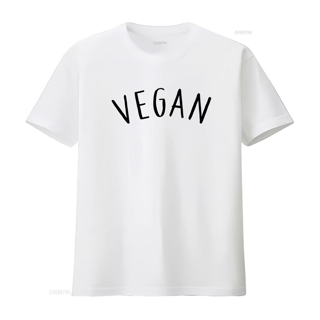 Vegan T Shirt Funny Sayings Unisex Cool Vintage Washed Fashion Designer Clothes Top For Everyday Wear Slightly Breathable