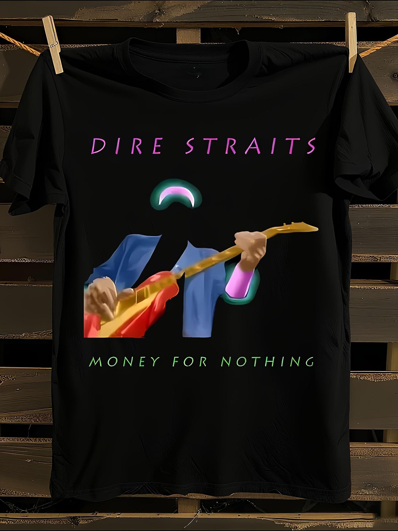 Dire Straits  Money for Nothing  Album Cover T-shirt XL