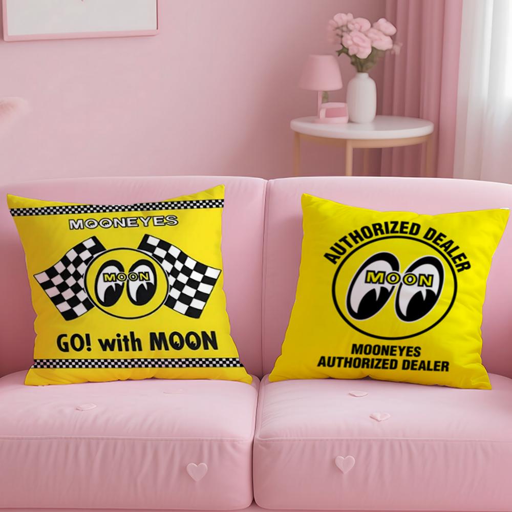 Popular M-MMONEYYES Cushion Cover Comfortable Reversible Pillow Cover Ideal for Car Sofa Bedroom & Beyond