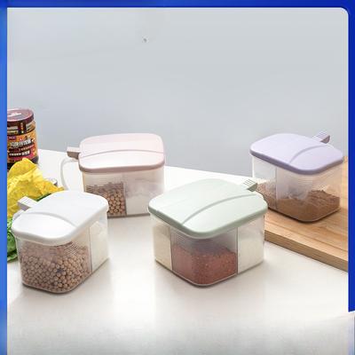 Haushalt Küchen Gewürzbox, Salz, Mononatriumglutamat, Würze, Plastiklöffel Gewürzbox, Salzgefäß