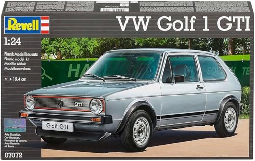 Revell Allemand 1/24 VW Golf 1 GTI 07072 Maquette en Plastique