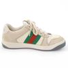 Great GUCCI Low cut sneakers Web stripe GG Marmont vintage logo beige Women 35.5 Used