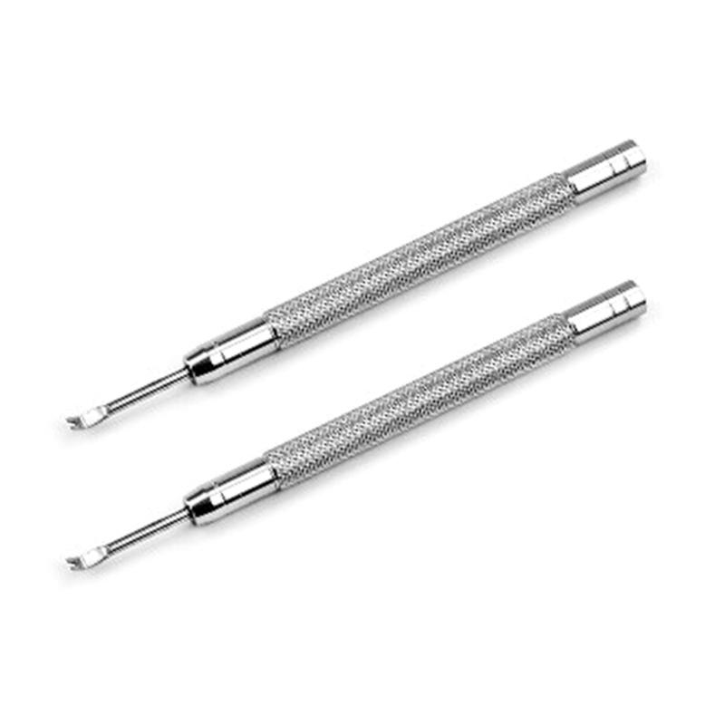2Pack Metal Watch Hands Removers Tool Levers with Flat Bladee for Professional and Amateur Watchmakers