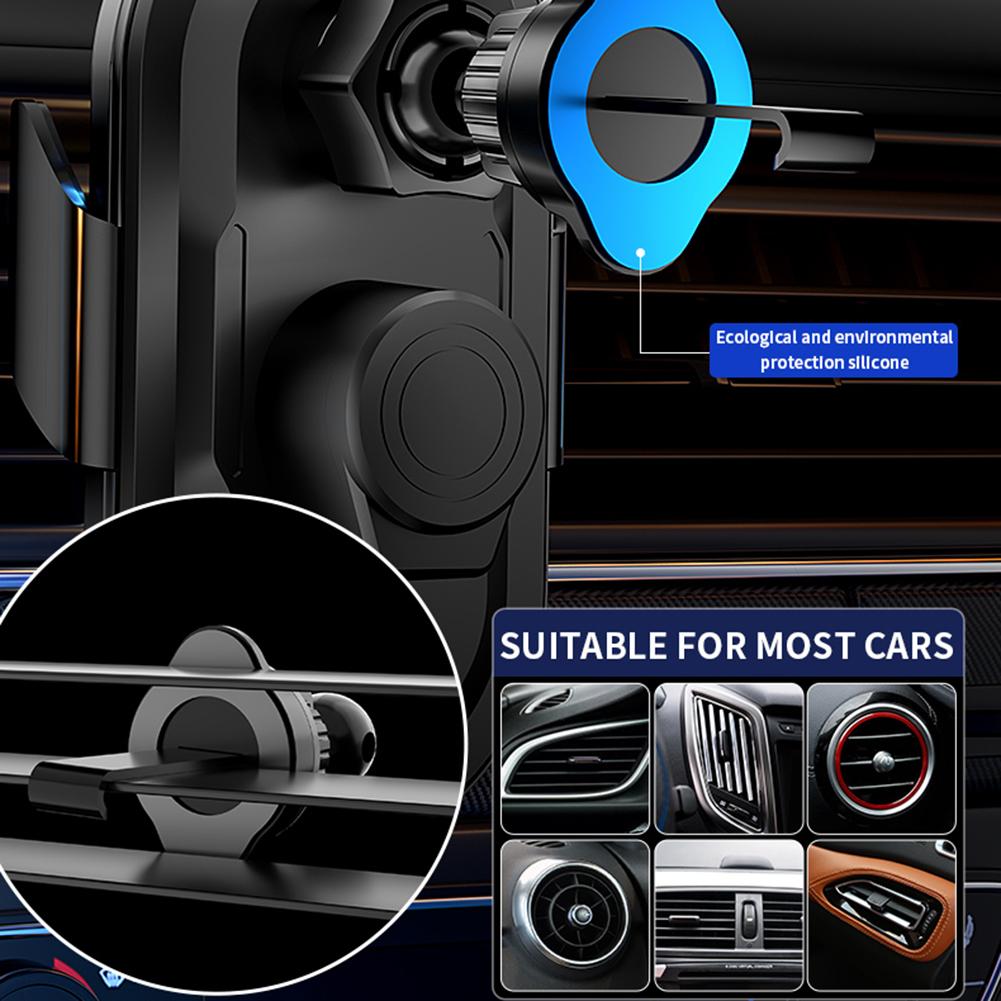 Magnetic Car Charger Mobile Phone Support Car Air Vent Stand 360 Degree Rotation for iPhone 14/13/12 Fast Charging Station