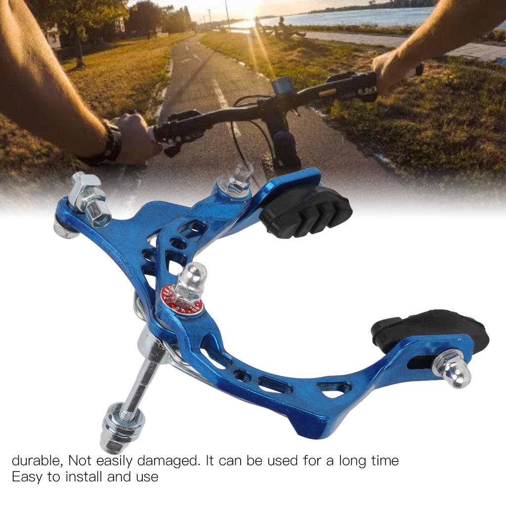 Bike Brake Caliper Aluminum Alloy High Strength Stable Cycling Accessory for Motorcycle Mountain Bike