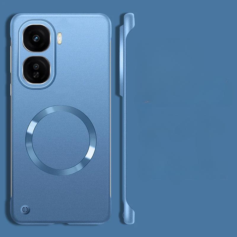 For Magsafe Frameless Hard Phone Case for VIVO IQOO Neo 10 Metallic Paint PC Magnetic Back Cover for IQOO Neo 10 Pro Borderless Shockproof Cover