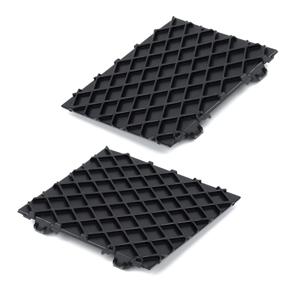 2x For BMW E60 E61 M Body Kit 03-10 Car Front Bumper Lower Mesh Grille Plate Trim Cover 51117897184 51117897186 Car Accessories