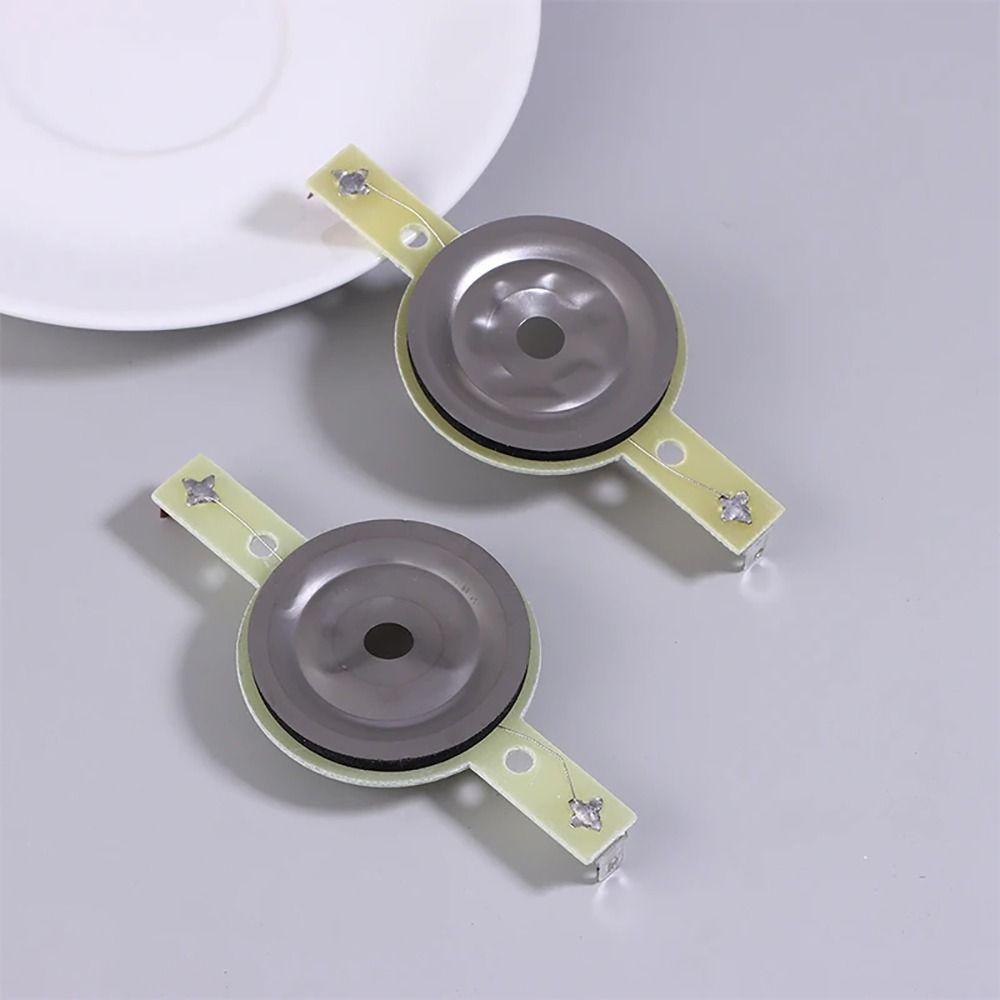 2Pcs Round Shape Tweeter Voice Coil for Speaker Treble Horn Audio Equipment Maintenance Repair