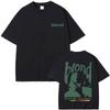 Rapper Frank Graphic T-shirts Hip Hop Ocean Album T Shirts Blond Fashion Oversized Men's Cotton Tshirt Male Vintage Streetwear