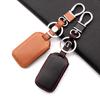 For Honda Civic Accord Pilot Crv     4 Buttons High Quality Genuine Leather Car Keyless Smart Key Fob Case Cover