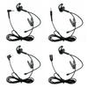 Écouteurs intra-auriculaires stéréo mono-face amovibles pour PC, smartphones, lecteurs MP3, MP4, ordinateurs portables