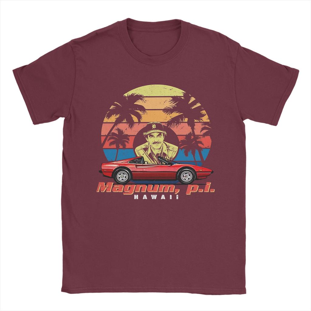 Magnum PI TShirt Unisex Humor Cotton Tees Round Collar Short Sleeve T Shirt Summer Clothing