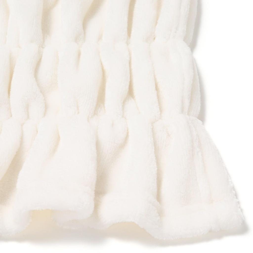 Francfranc Fluffy Ripple Throw (170cm X 130cm) Ivory 2025 Model