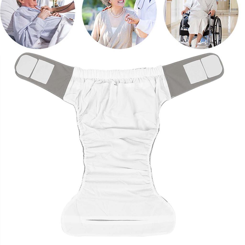 Waterproof Washable Reusable Adult Elderly Cloth Diapers Pocket Nappies