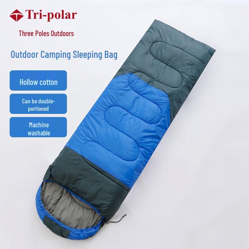 Tri-polar Warm Camping Sleeping Bag