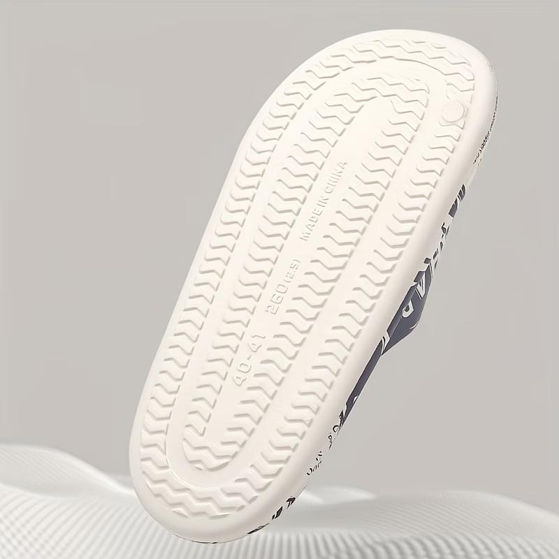 Große Größe 48-49 Herren Sommer Innen Haus Badezimmer Rutschfeste Cartoon Haushalts Sandalen Hausschuhe mit dicker Sohle