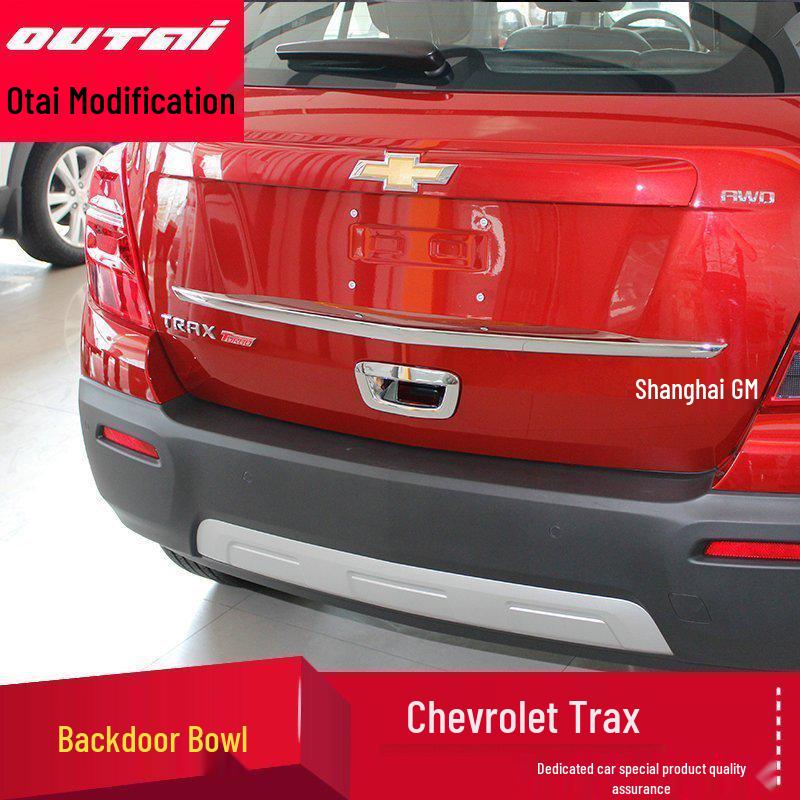 14-18 Chevrolet Trax Rear Door Handle & Tailgate Sticker Modification