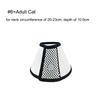 Pet Elizabeth Collar for Dogs Cats Anti-Bite Recovery Cone with Wound Healing Accessories Small To Large Puppy Grasping Ring
