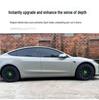 Tesla Model 3 Symmetrische Turbinenrad-Radkappen mit Felgenschutz