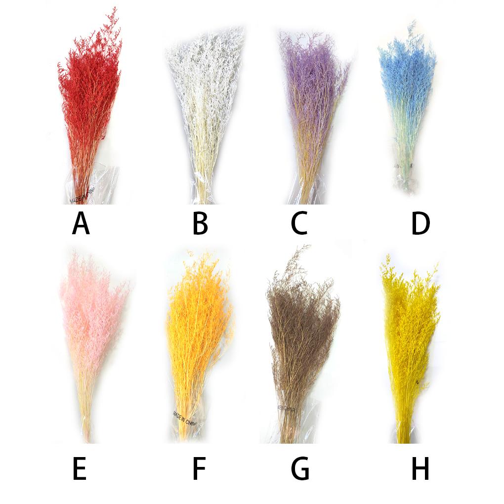 Portable Lightweight Artificial Plant Natural Flowers Cute Lovely Dry Grass Bouquet for Living Room Wedding Home