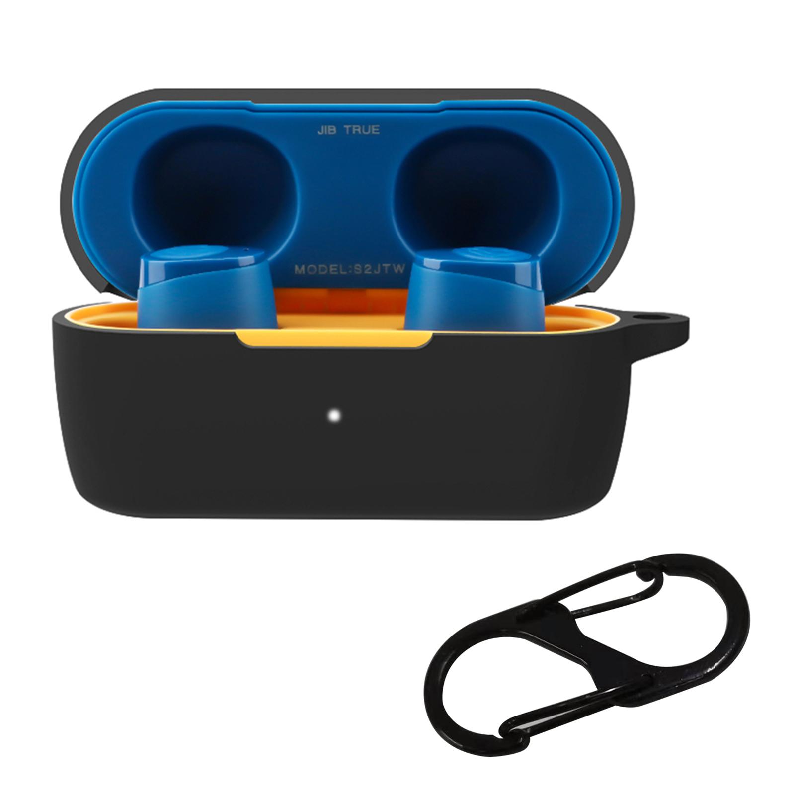 

Совместимость с моющимся защитным чехлом Skullcandy-Jib, легкий корпус, ударопрочный водонепроницаемый чехол из силикона чёрный