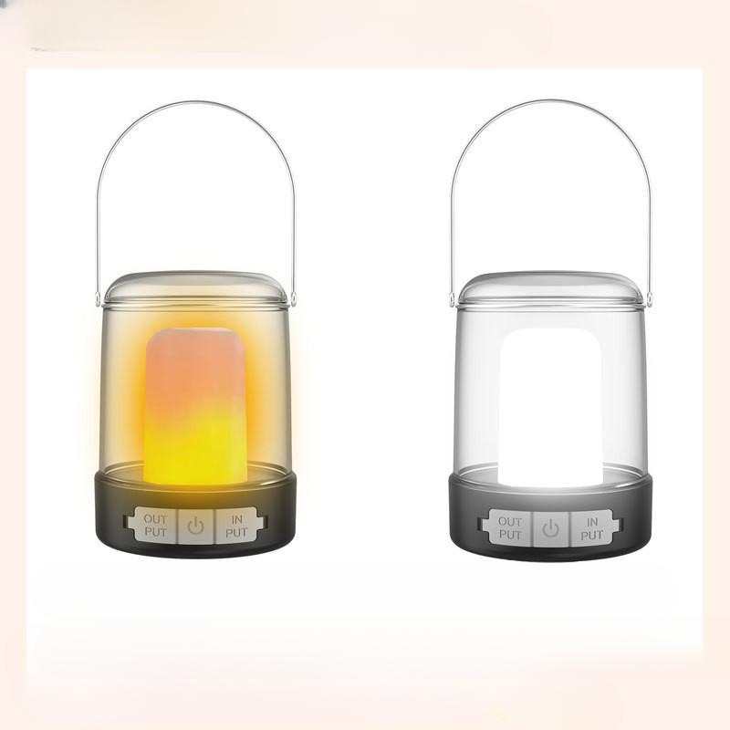 New Outdoor Camping Lantern Camping Dedicated Tent Light Cob Portable Rechargeable Light Home Retro Barn Lantern