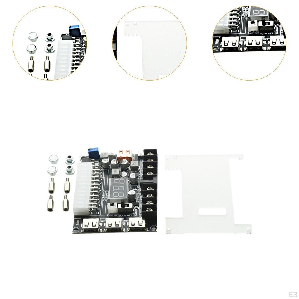 Power Supply Breakout Board Module, Adjustable Voltage, Adapter Module