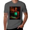 A Bust and a Computer Vintage Vaporwave TShirt Casual Trendy Streetwear Tee Shirt