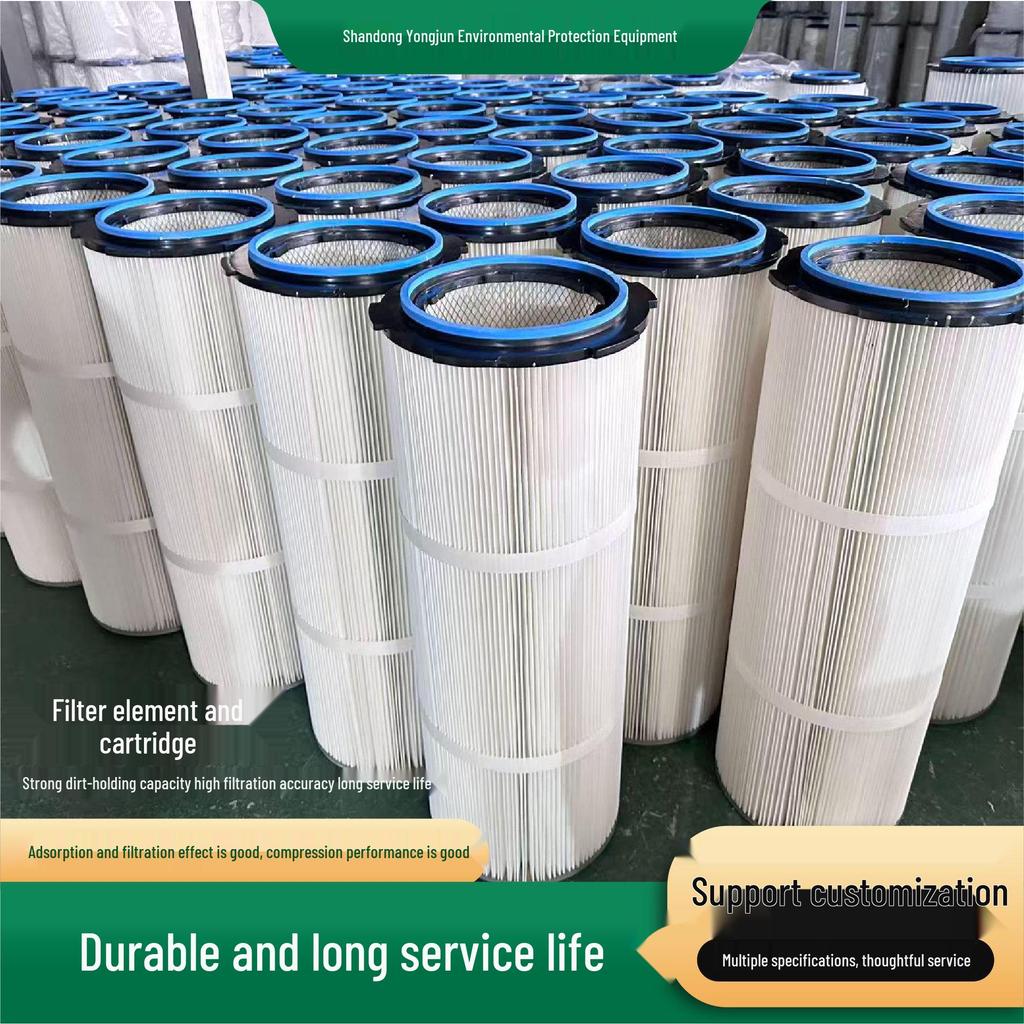 Flame Retardant Electrostatic Air Purification Filter Cartridge
