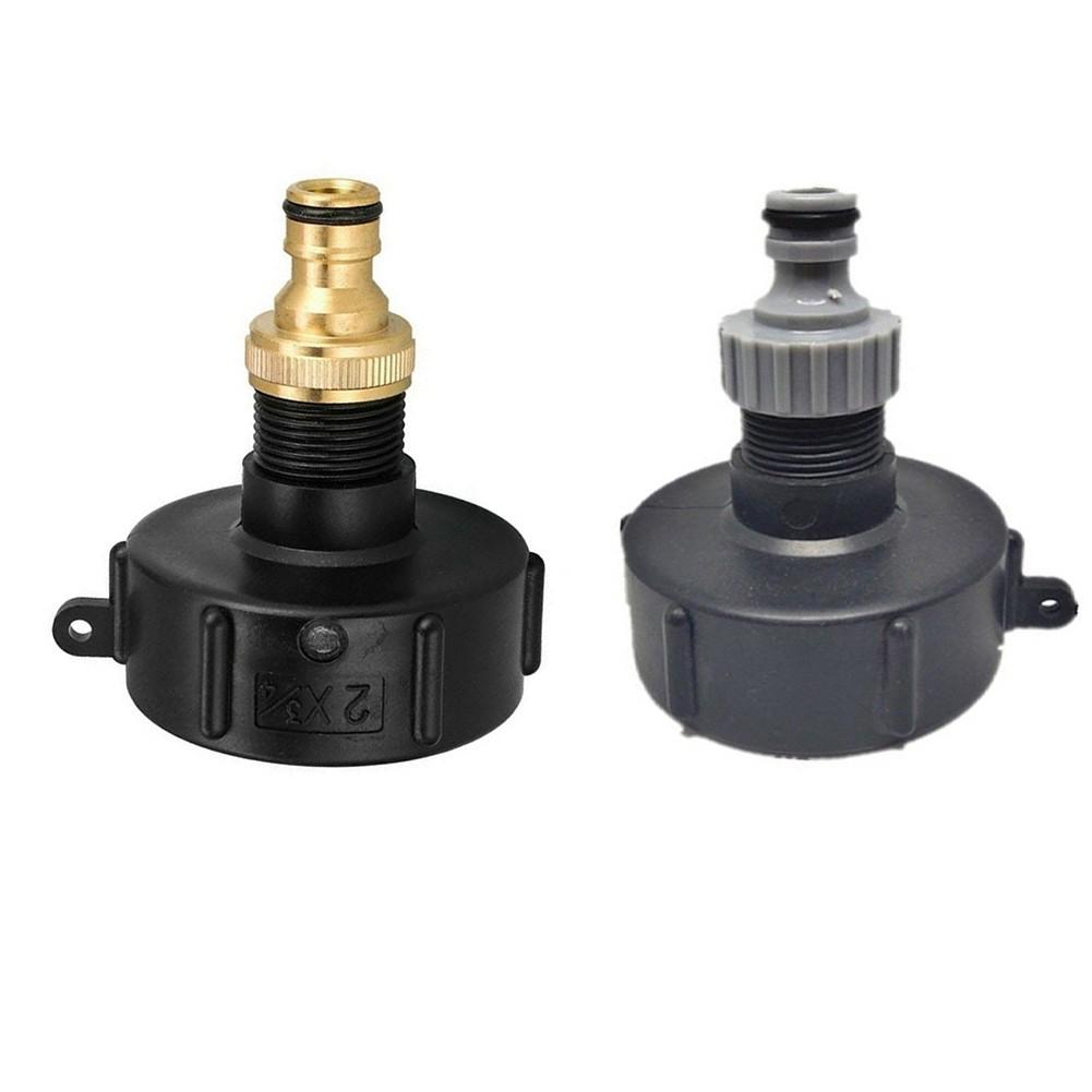 PP/brass Adapters S60x6 Coarse Thread Water Pipe Connectors