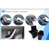 4pcs Storage Box Car Organizer Seat Gap PU Case Pocket Handle Pocket Door Side Pallet Armrest Container For Tesla Model 3 18-19