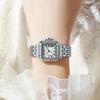 Semplice Orologio al Quarzo da Donna alla Moda con Quadrante Decorativo per Uso Casual