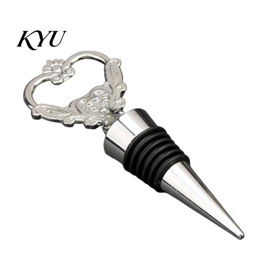 Home Bar Essentials Decorative Wine Bottle Stoppers, Reusable Alloy Corks, Secure Seal Sealing Cork for Party Stopper Red Preservation In Kitchen