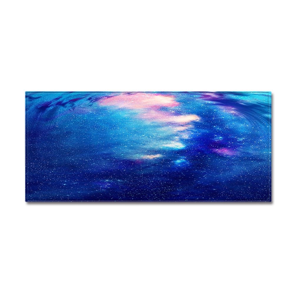 Kitchen Long Starry Sky Floor Mat Doormat Carpet Floor Mat