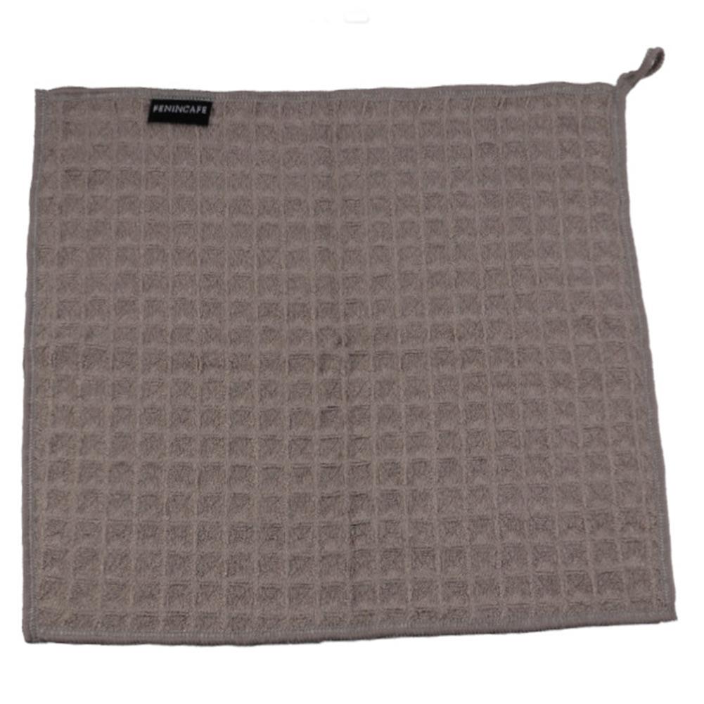 

Бавовняна тканина для чищення посуду для кавоварки сірий колір