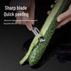 Multifunctional Stainless Steel Fruit and Vegetable Peeler and Scraper Knife