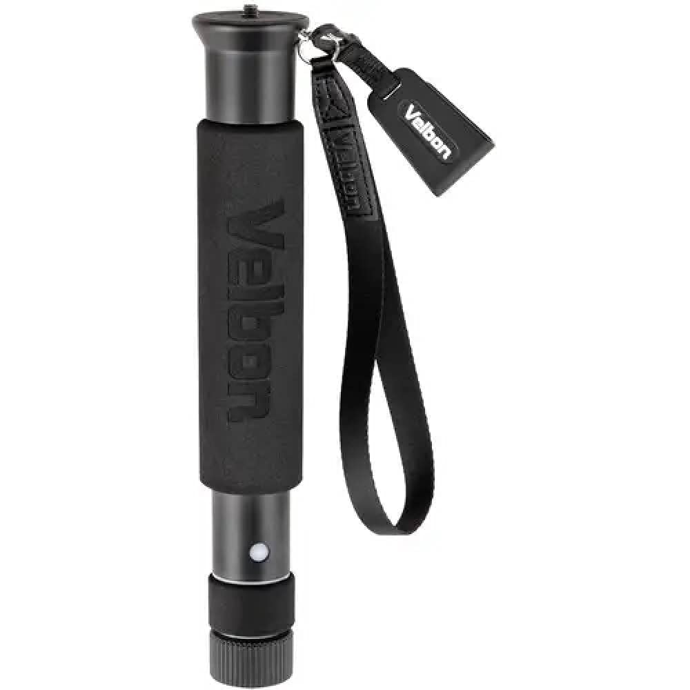 Velbon Monopod ULTRA STICK SUPER 8 Ultra Lock Leg Diameter 30mm Medium Size Head Sold Separately Pedestal Diameter 40mm Aluminum Leg Black 408334